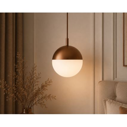Argon 8998 - Lampă suspendată de exterior LIV, 1x E27 / 15W / 230V, IP44, maro