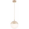 Argon 9001 - Lampă suspendată de exterior pe cablu LIV 1xE27/15W/230V IP44 bej
