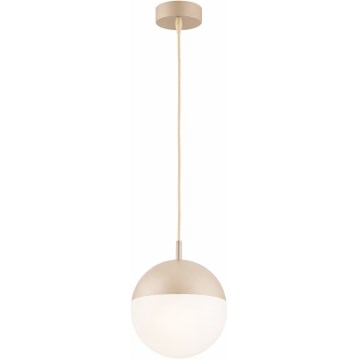 Argon 9001 - Lampă suspendată de exterior pe cablu LIV 1xE27/15W/230V IP44 bej