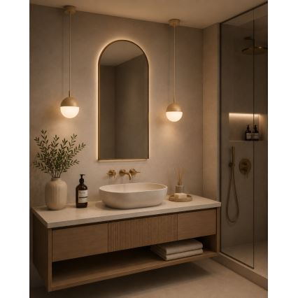 Argon 9001 - Lampă suspendată de exterior pe cablu LIV 1xE27/15W/230V IP44 bej