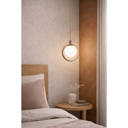 Argon 9003 - Lustră suspendată pe cablu SATUROS, 1xG9/6W/230V