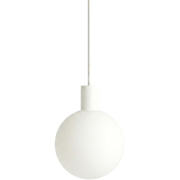 Argon 9004 - Lustră de exterior suspendată pe cablu ORE 1xG9/6W/230V albă