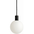 Argon 9005 - Pendul de exterior pe cablu ORE 1xG9/6W/230V negru