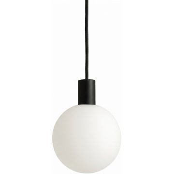 Argon 9005 - Pendul de exterior pe cablu ORE 1xG9/6W/230V negru