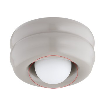 Argon - Sticlă de schimb pentru corpul de iluminat TEVO G9, Ø 19 cm