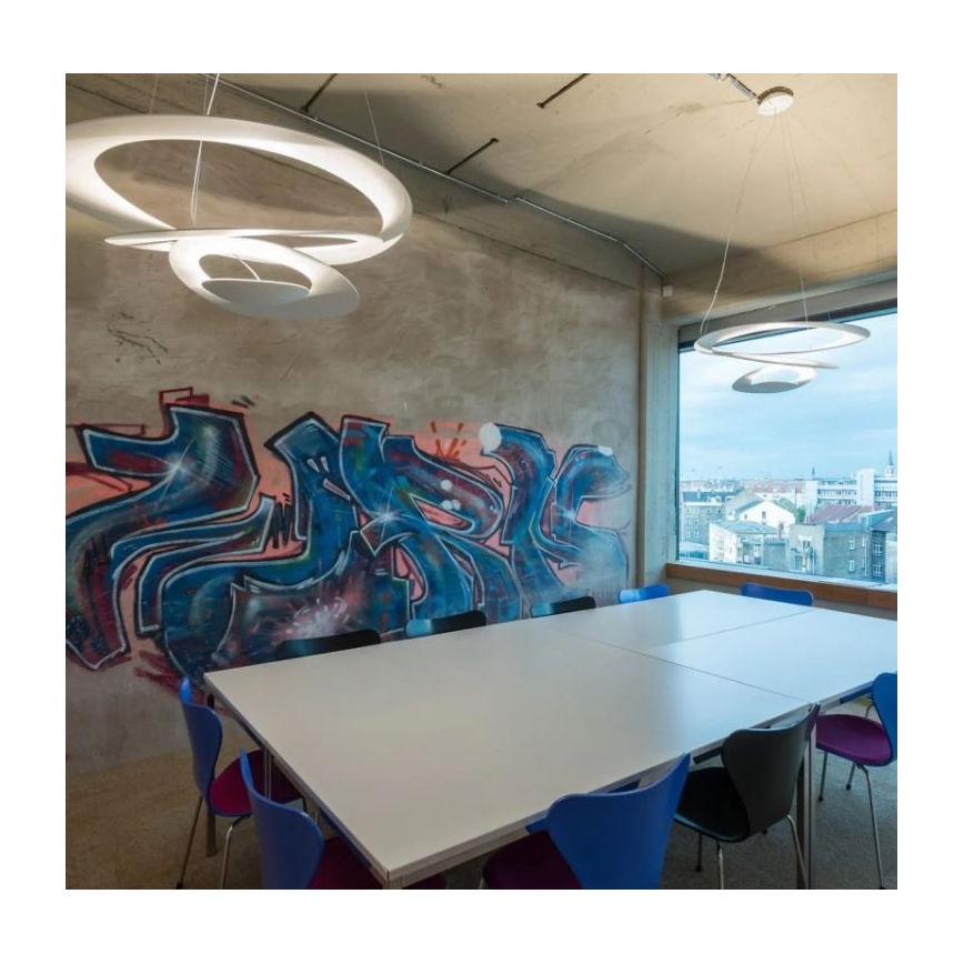 Artemide AR 1237010A - Lustră pe cablu dimmabilă PIRCE MINI 1xR7s/330W/230V