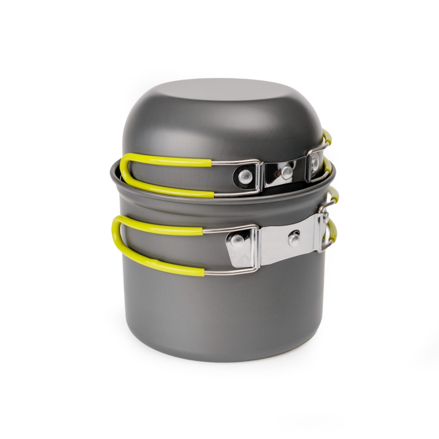 Arzător de drumeție pe gaz cu accesorii