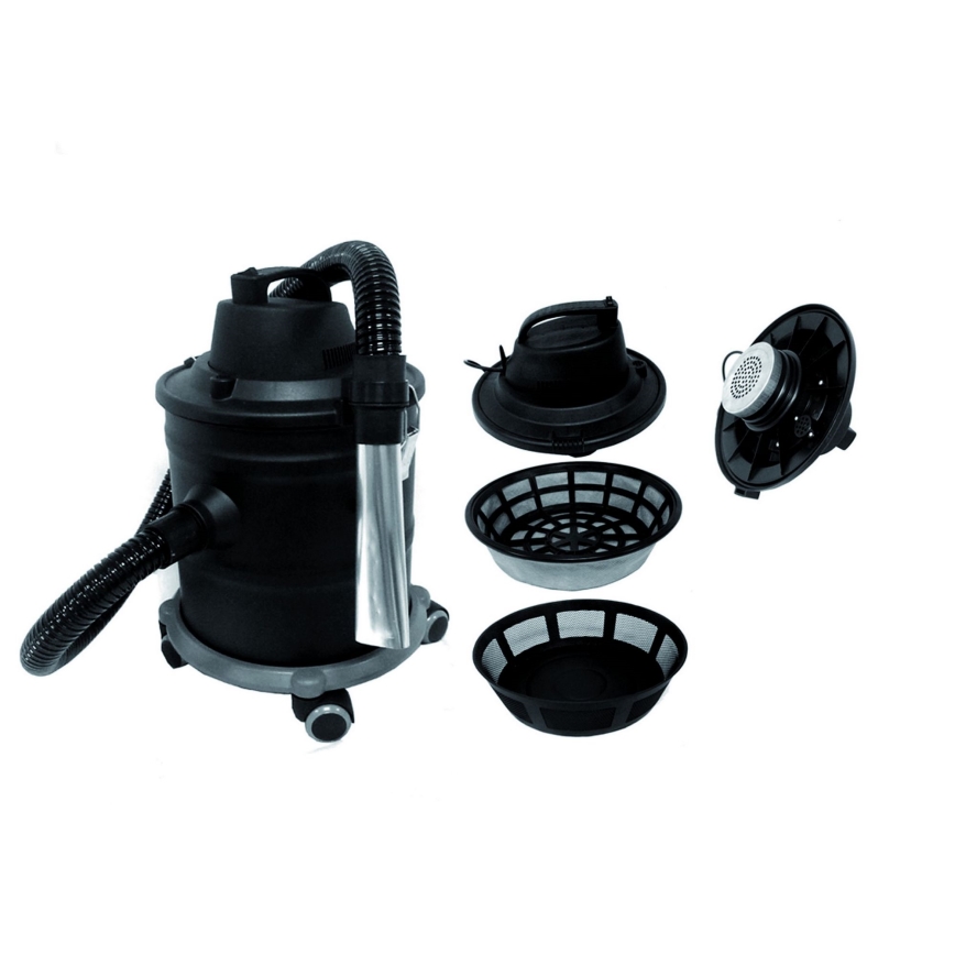 Aspirator de cenușă 18 l 1200W/230V negru