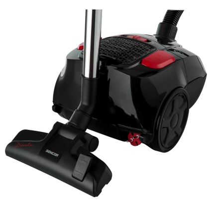 Aspirator cu sac 3 l 700W/230V negru/roșu Sencor