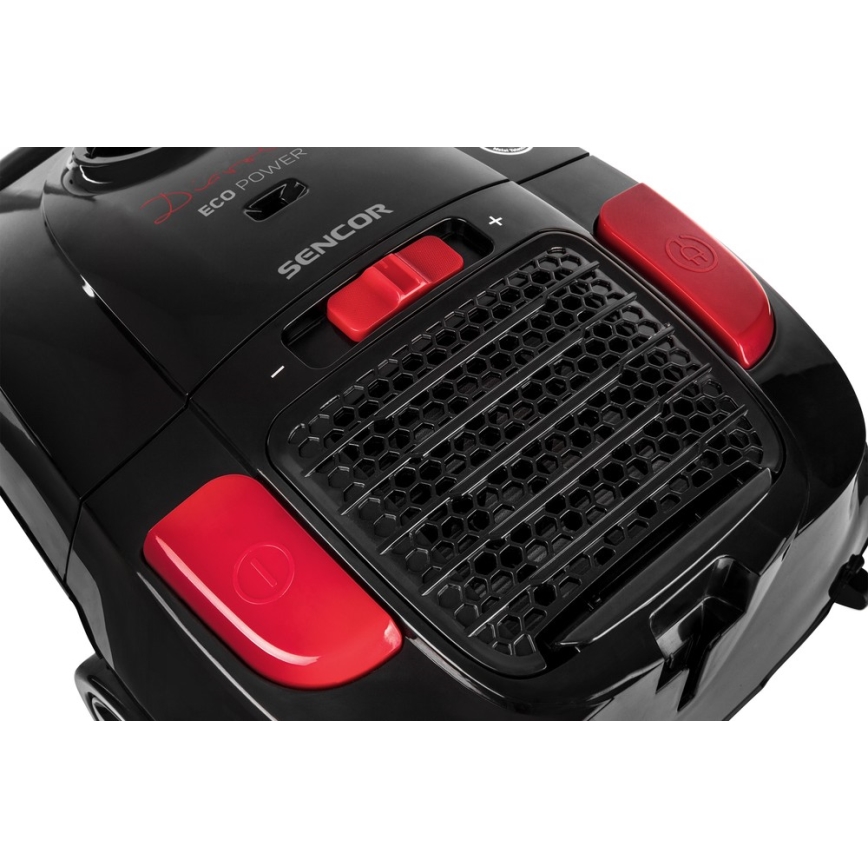 Aspirator cu sac 3 l 700W/230V negru/roșu Sencor