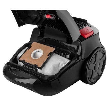 Aspirator cu sac 3 l 700W/230V negru/roșu Sencor