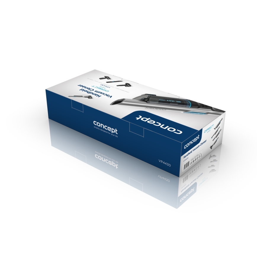 Aspirator de mână Concept VP4430 DIRECT ANIMAL 180W/14,8V 2200 mAh negru
