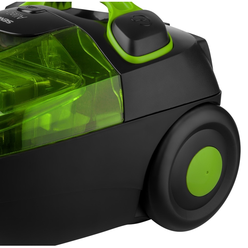 Aspirator fără sac 1,5 l 890W/230V verde/negru Sencor