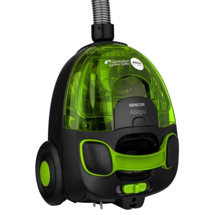 Aspirator fără sac 1,5 l 890W/230V verde/negru Sencor