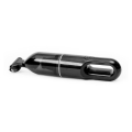 Aspirator portabil pentru mașină, încărcabil, 75W/2000 mAh, negru