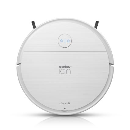 Aspirator robot inteligent 2 în 1 Niceboy ION Charles i6 2600 mAh Wi-Fi alb