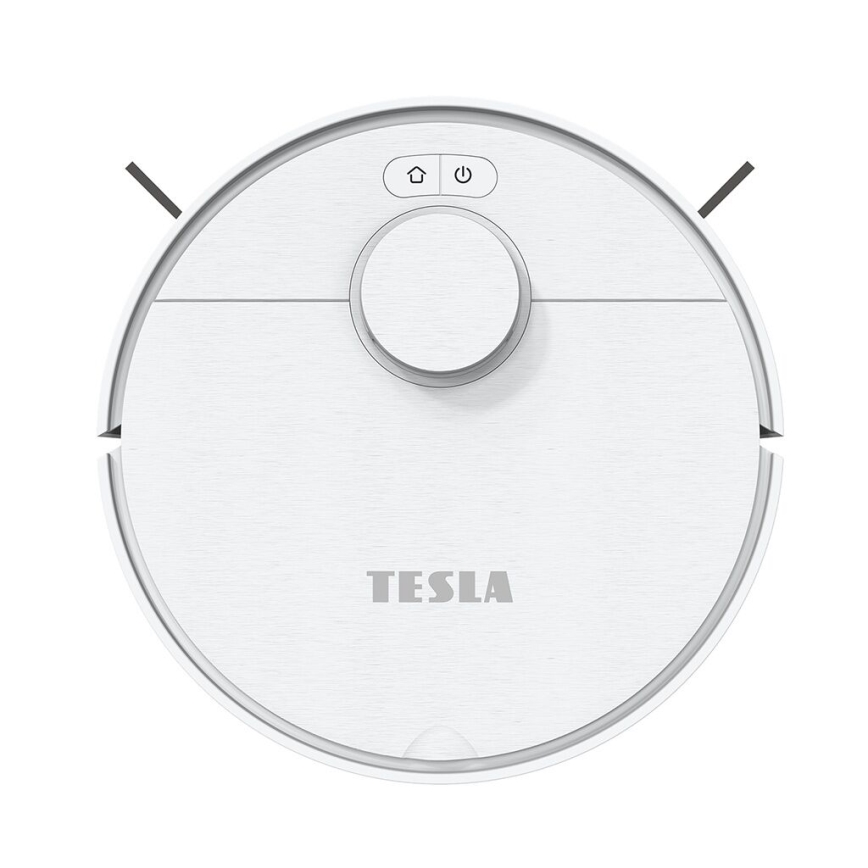 Aspirator robot inteligent TESLA Electronics RoboStar 2 în 1 2550 mAh Wi-Fi alb