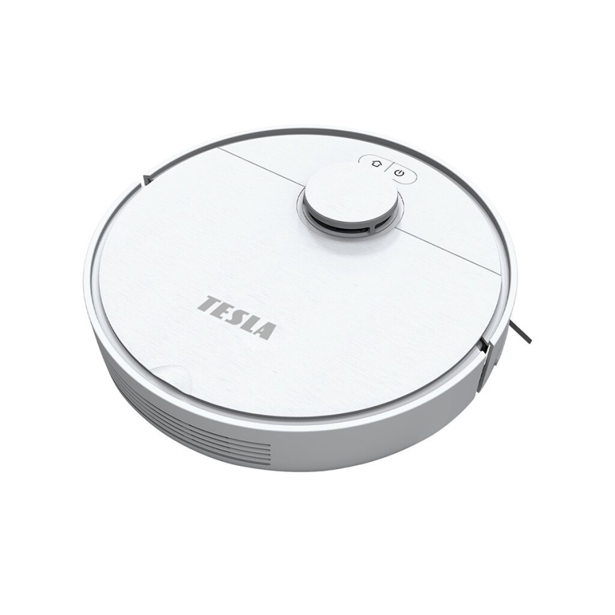 Aspirator robot inteligent TESLA Electronics RoboStar 2 în 1 2550 mAh Wi-Fi alb