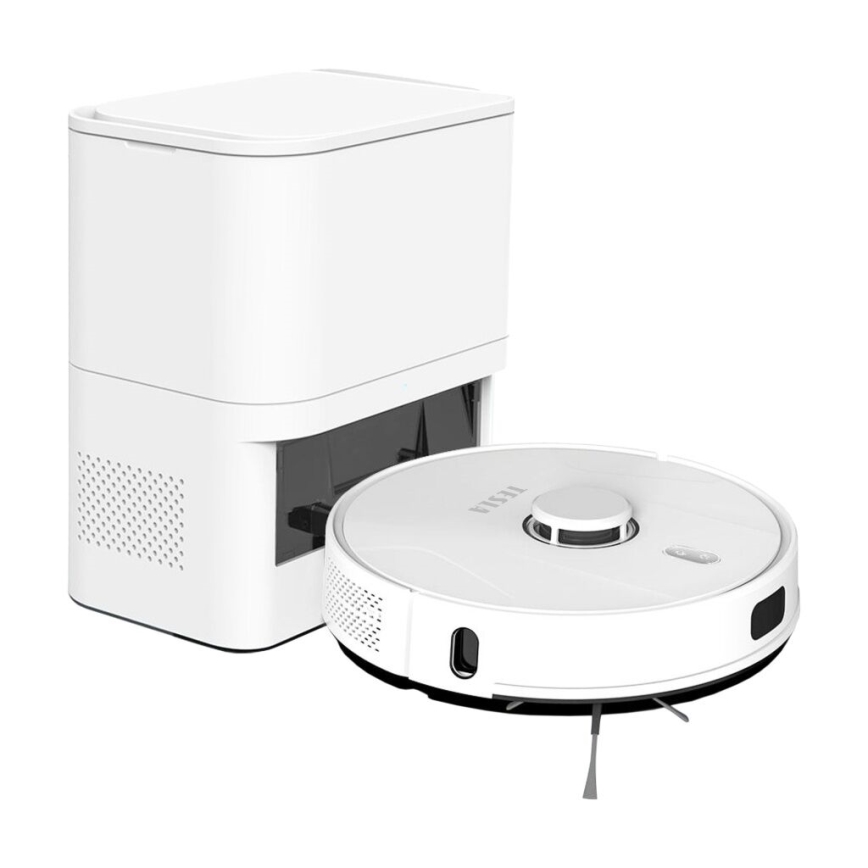 Aspirator robot inteligent TESLA Electronics RoboStar 2 în 1 2600 mAh Wi-Fi alb