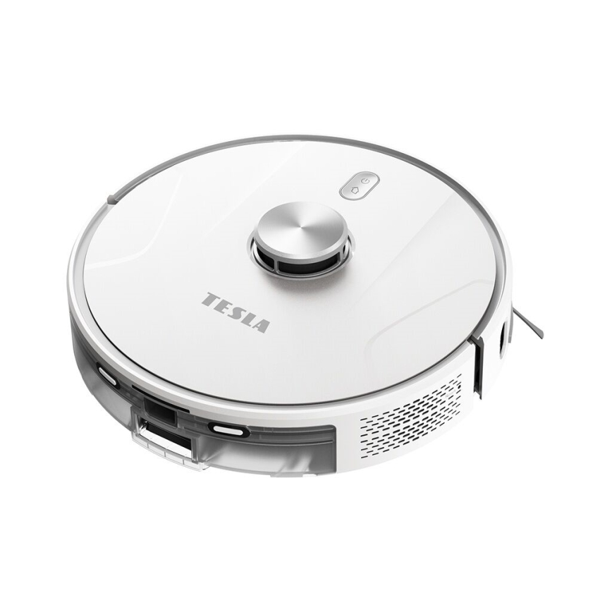 Aspirator robot inteligent TESLA Electronics RoboStar 2 în 1 2600 mAh Wi-Fi alb