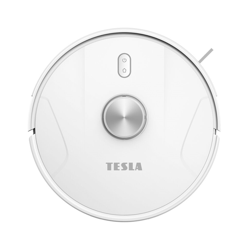 Aspirator robot inteligent TESLA Electronics RoboStar 2 în 1 2600 mAh Wi-Fi alb
