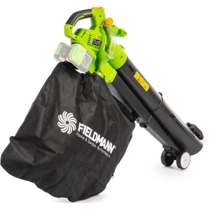 Aspirator și suflantă de grădină pe acumulator Fieldmann 20V