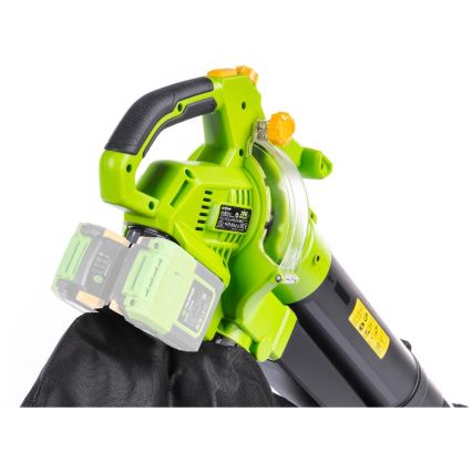 Aspirator și suflantă de grădină pe acumulator Fieldmann 20V