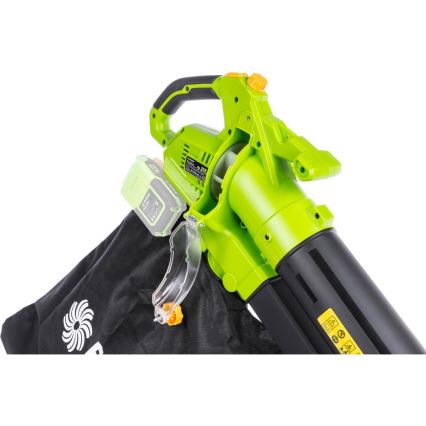 Aspirator și suflantă de grădină pe acumulator Fieldmann 20V