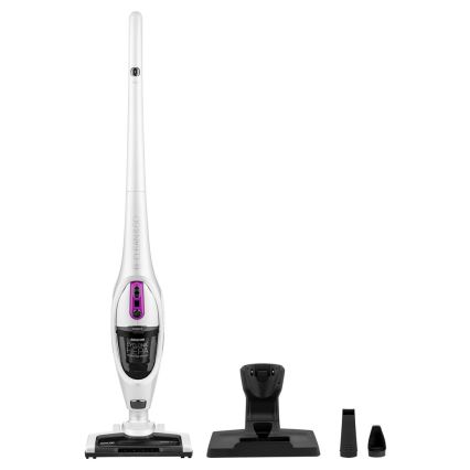 Aspirator vertical 2 în 1 cu perie rotativă electrică 110W/14,8V 2200 mAh alb Sencor