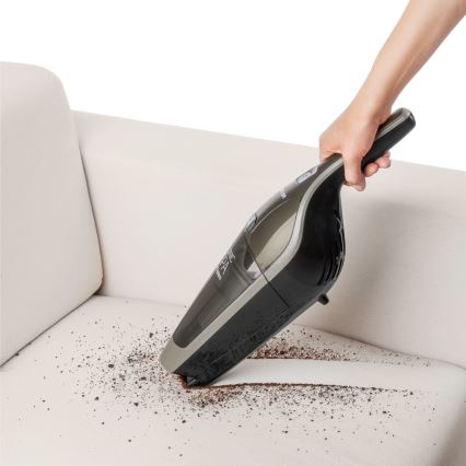 Aspirator vertical 2 în 1 cu perie rotativă electrică 110W/21,6V 2000 mAh gri Sencor