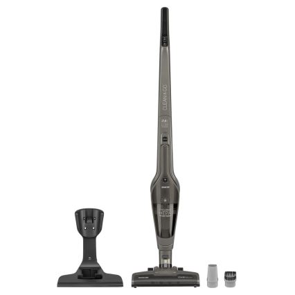 Aspirator vertical 2 în 1 cu perie rotativă electrică 110W/21,6V 2000 mAh gri Sencor