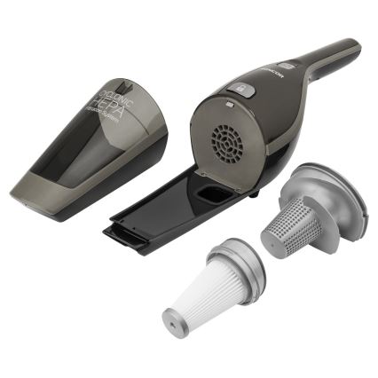 Aspirator vertical 2 în 1 cu perie rotativă electrică 110W/21,6V 2000 mAh gri Sencor