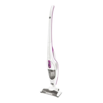 Aspirator vertical 2 în 1 cu perie rotativă electrică 110W/14,8V 2200 mAh alb Sencor