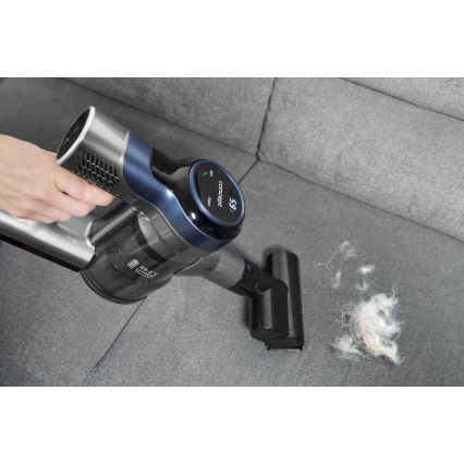 Aspirator vertical de mână 2 în 1 Concept VP6040 ICONIC ANIMAL TELESCOPE 200W/22,2V 2200 mAh albastru