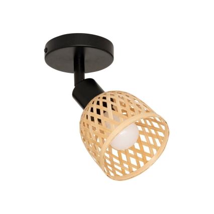 Atmosphera - Aplica spot de perete LIO 1xE14/25W/230V, bambus