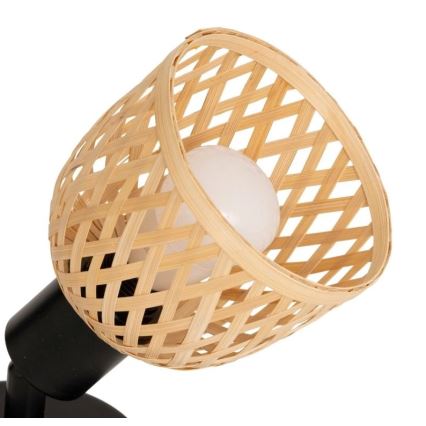 Atmosphera - Aplica spot de perete LIO 1xE14/25W/230V, bambus