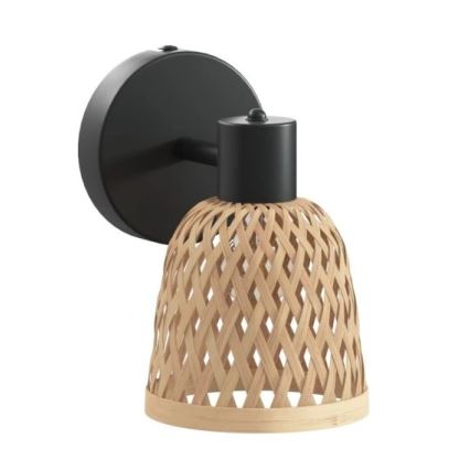 Atmosphera - Aplica spot de perete LIO 1xE14/25W/230V, bambus