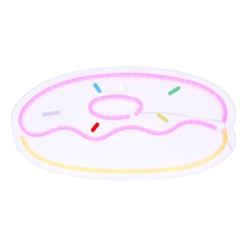 Atmosphera - Decorațiune de perete neon LED DONUT LED/5V