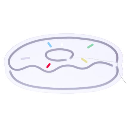 Atmosphera - Decorațiune de perete neon LED DONUT LED/5V