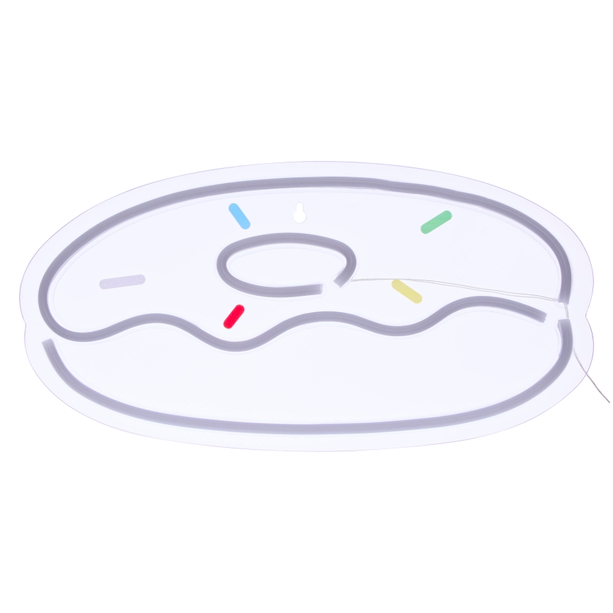 Atmosphera - Decorațiune de perete neon LED DONUT LED/5V