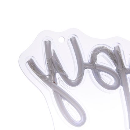 Atmosphera - Decorațiune neon LED de perete HAPPY BIRTHDAY LED/5V