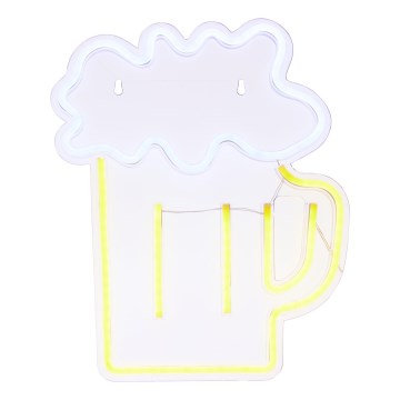 Atmosphera - Decorațiune neon LED pentru perete BEER LED/5V