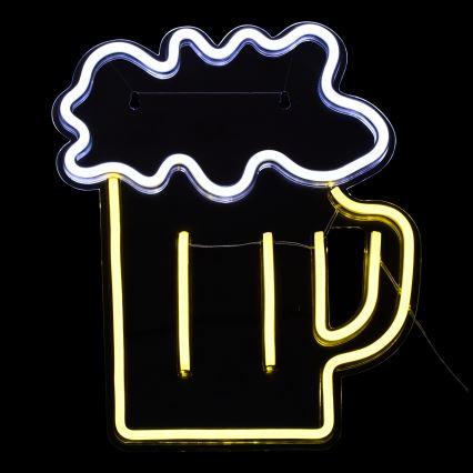 Atmosphera - Decorațiune neon LED pentru perete BEER LED/5V