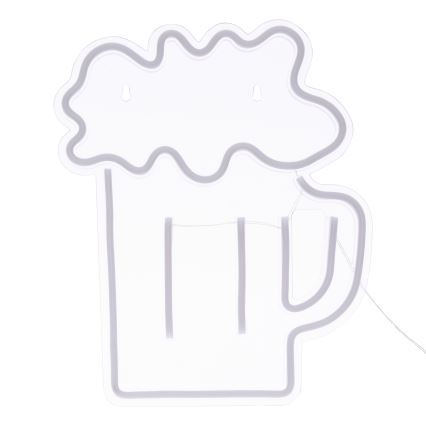 Atmosphera - Decorațiune neon LED pentru perete BEER LED/5V