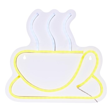 Atmosphera - Decorațiune neon LED pentru perete CAFÉ LED/5V