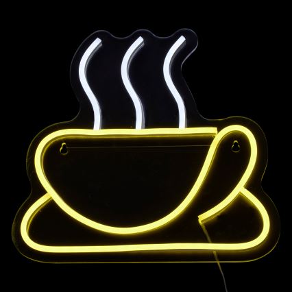Atmosphera - Decorațiune neon LED pentru perete CAFÉ LED/5V