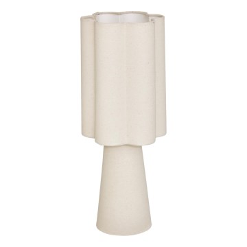 Atmosphera - Lampă de masă BLANCA 1xE27/25W/230V crem