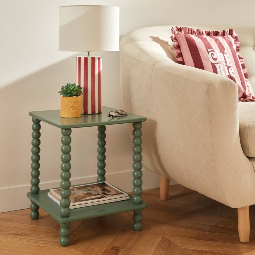 Atmosphera - Lampă de masă FRIDA 1xE14/60W/230V, roșie