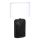 Atmosphera - Lampă de masă MONIA 1xE14/60W/230V negru/alb