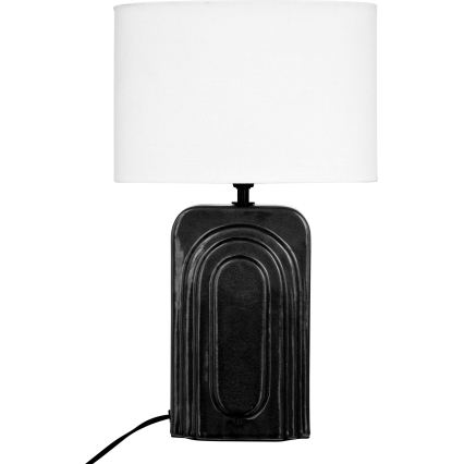 Atmosphera - Lampă de masă MONIA 1xE14/60W/230V negru/alb